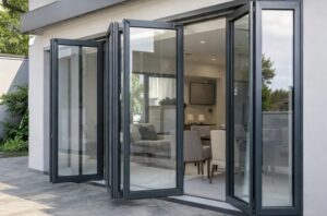 alüminyum doğrama katlanır kapı sistemi cam balkon uygulaması