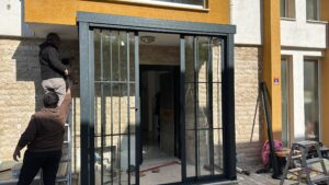 katlanır kış bahçesi modelleri modern cam sistem