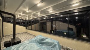 katlanır cam kış bahçesi sistemi balkon ve veranda kapama