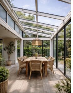 Arnavutköy Cam Tavan Kış Bahçesi Modeli