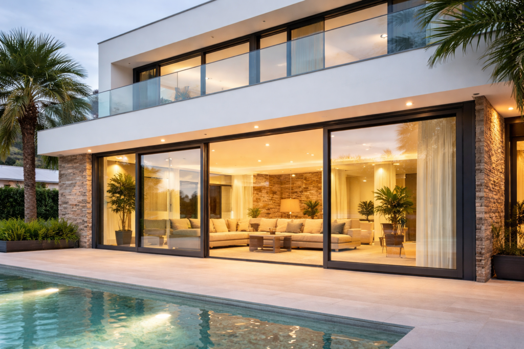 Hebeschiebe sürme cam sistemi