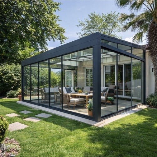 beykoz cam kış bahçesi modelleri modern kış bahçesi sistemi