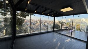 sandviç panel kış bahçesi çatı sistemi