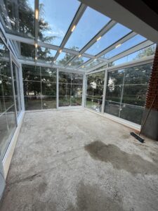 kış bahçesi cam çatı sistem kurulumu