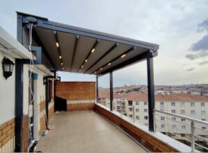 izmit teras kapama pergola sistemi açılır kapanır kış bahçesi