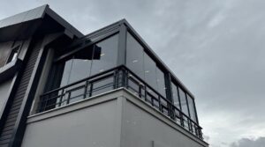 Modern veranda kış bahçesi 