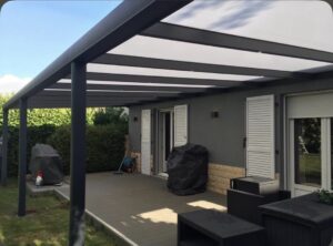 İmamoğlu kış bahçesi pergola sistemi modern alüminyum tasarım