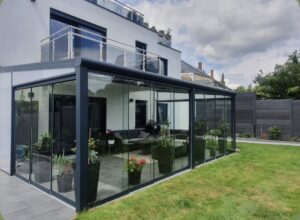 Patnos cam tavanlı kış bahçesi modern kapalı veranda sistemi