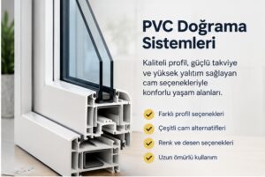 PVC doğrama ve ısı yalıtımlı cam sistemleri