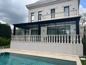 Müstakil ev teras kış bahçesi