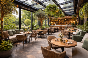 Kış Bahçesi Cafe ve Restoran Tasarımı