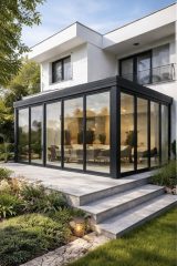 Biga modern kış bahçesi cam tavanlı kış bahçesi sistemleri bahçe kış bahçesi uygulaması