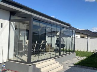 Edirne Lalapaşa kış bahçesi cam veranda uygulaması