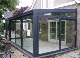 Aladağ kış bahçesi alüminyum profil cam sistem