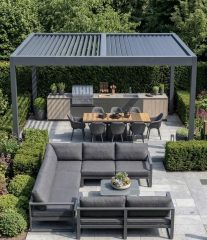 Ayaş bioklimatik pergola sistemi